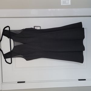 Black cocktail dress